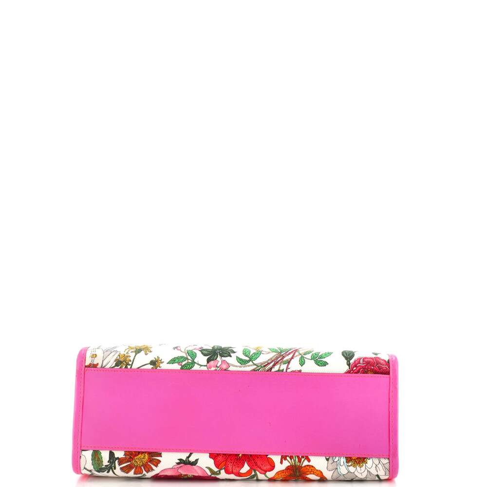 Gucci Convertible Tote Flora Canvas #154848G94B - Picture 5 of 7